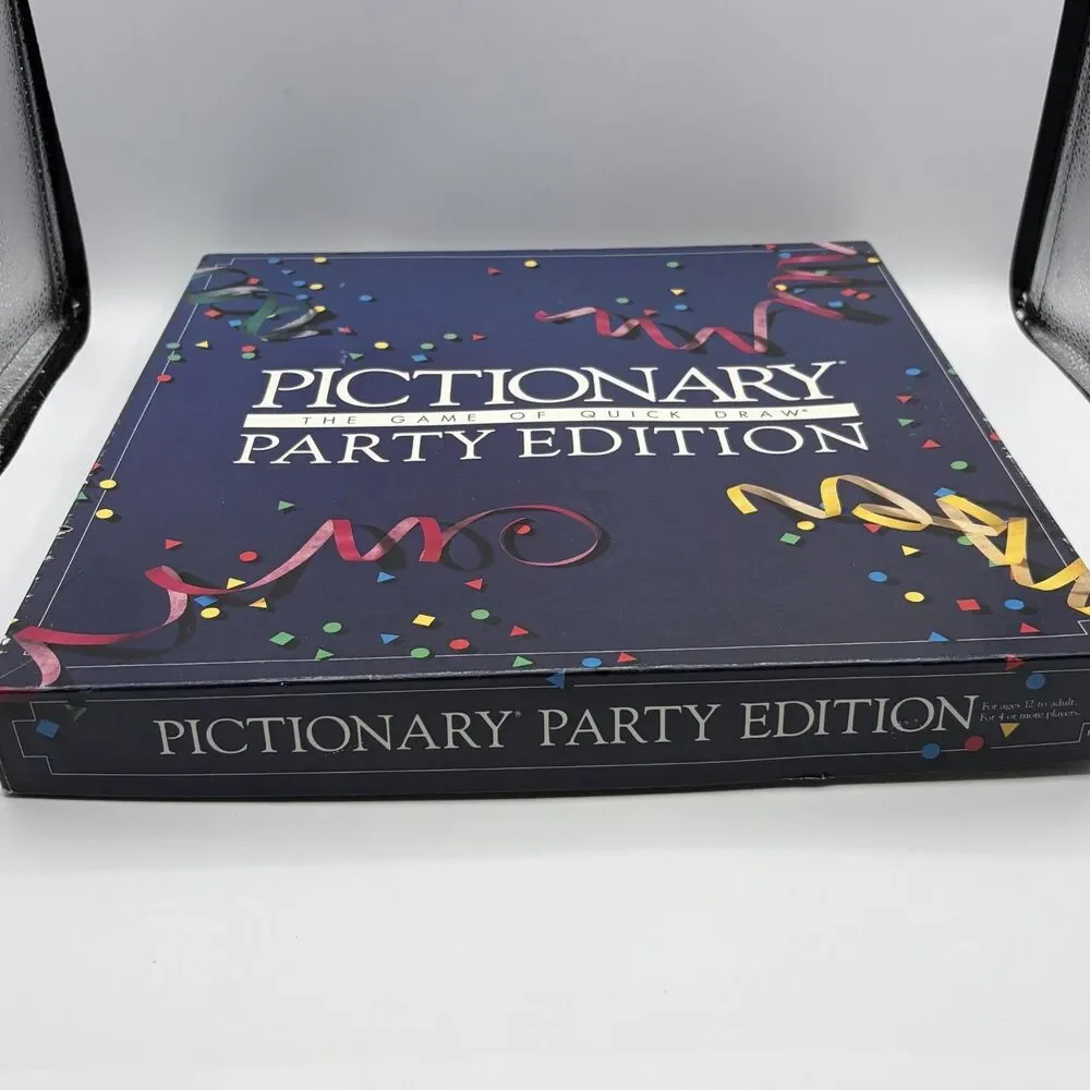 Pictionary Party Edition Vintage (1989) Board Game Made In USA